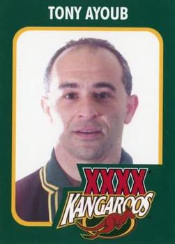 2003 XXXX Kangaroos 2000 Test Series #26 Tony Ayoub Front